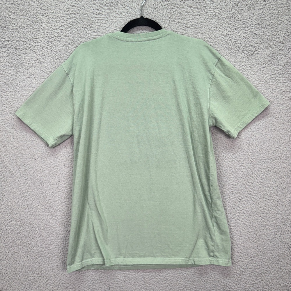 VTG Oxford University TShirt Mens XL Sage Green Crest Logo Tee Ivy League Preppy - Picture 2 of 10